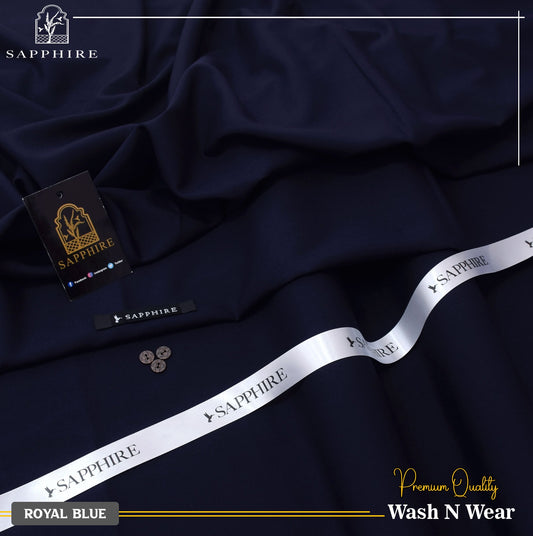 Sapphire Royal Blue Wash & Wear