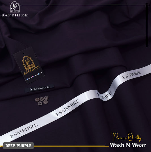 Sapphire Deep Purple Wash & Wear