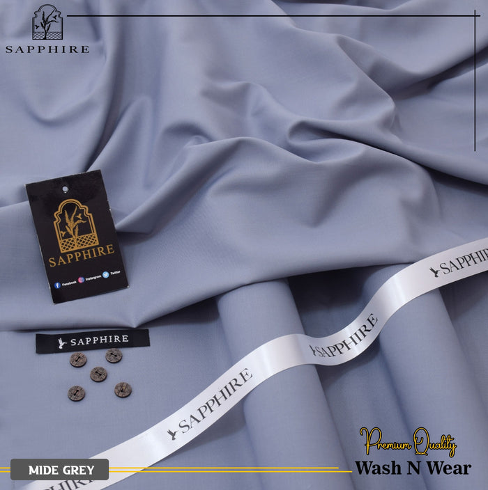 Sapphire Mide Grey Wash & Wear (Unstitch)