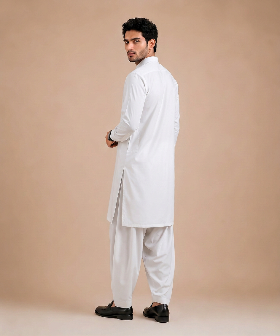Sapphire Pearl White Wash & Wear