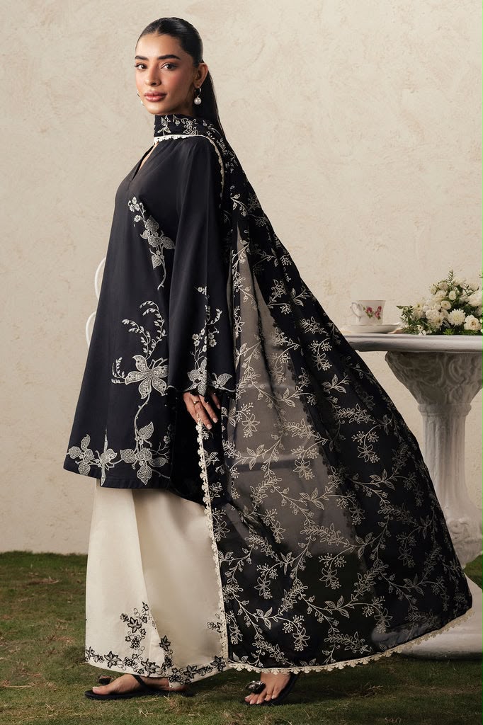 Cross Stitch Premium Air-Jet Dhanak 3PC Embroidered Winter Suit | NF-1031