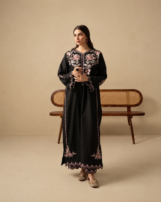 BATIK SILK TWO-PIECE SUIT – CODE 2750