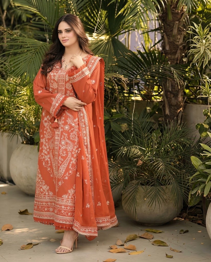 Libaas 6529 – Luxury Air-Jet Dhanak 3-Piece Winter Suit