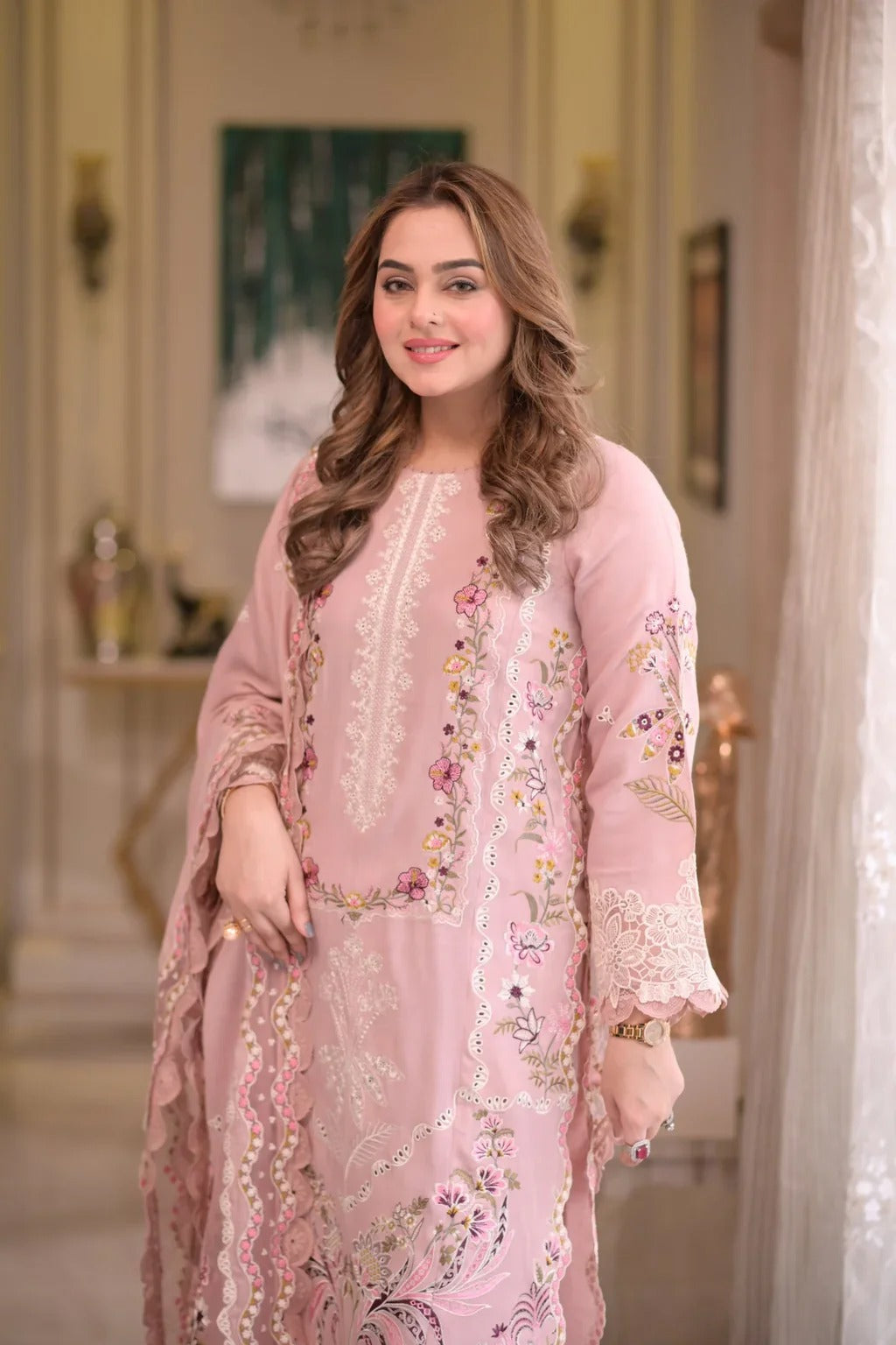 Aneela's 717 – Premium Airjet Dhanak Winter 3 Piece