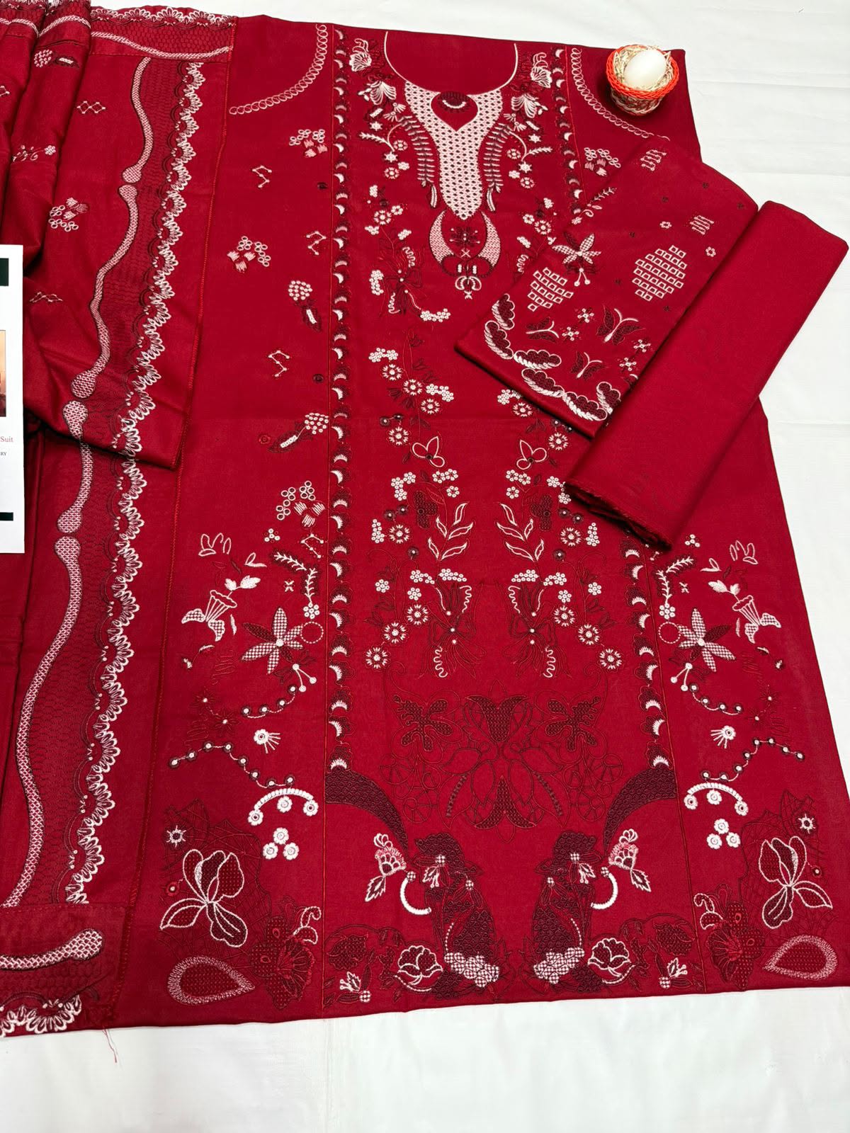 Mehimal 9027 – Premium Dhanak Embroidered 3-Piece Winter Suit