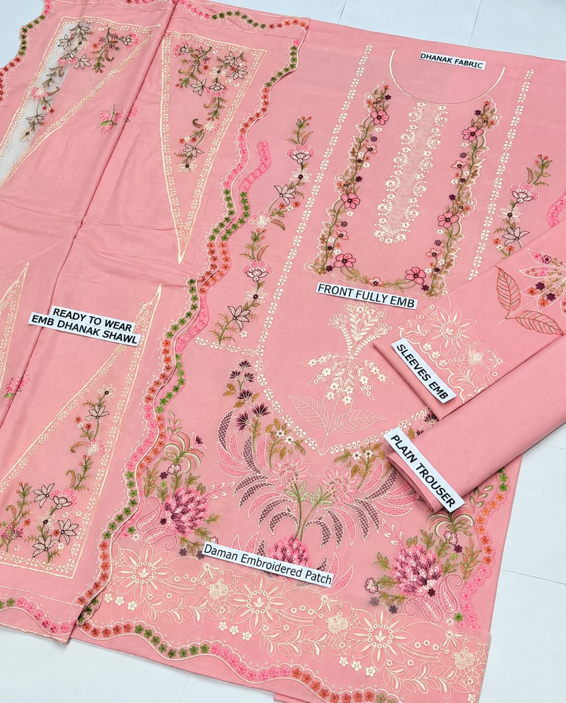 Aneela's 717 – Premium Airjet Dhanak Winter 3 Piece