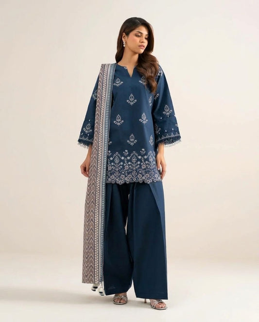SAPPHIRE 2743 – Premium Winter Dhanak 3-Piece Suit
