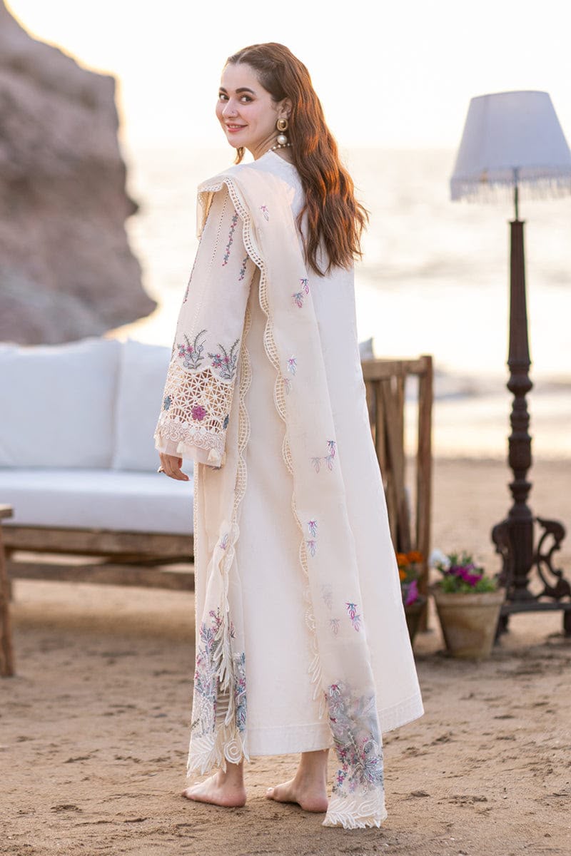 Qalamkar 711 Premium Airjet Dhanak Embroidered 3 Piece Winter Suit with Shawl