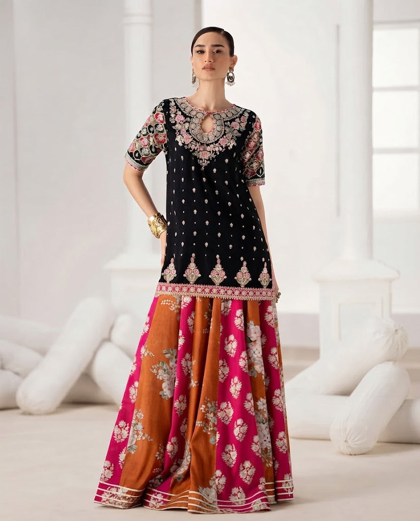 Ethnic 801 Premium 2PC Winter Suit | Micro Velvet