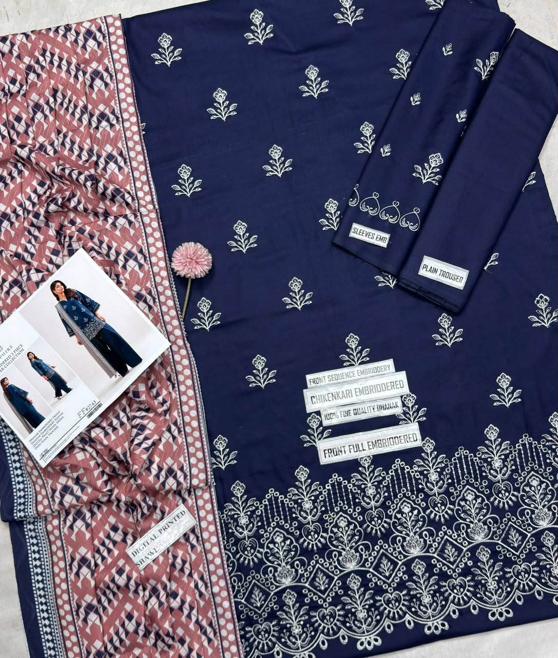 SAPPHIRE 2743 – Premium Winter Dhanak 3-Piece Suit